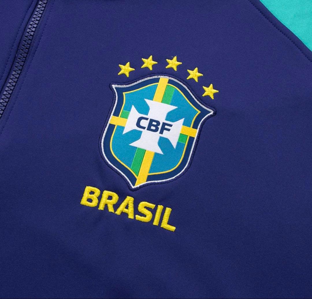 サッカーブラジル代表 CBF ナイキ アンセムジャケット 高橋海斗 着用