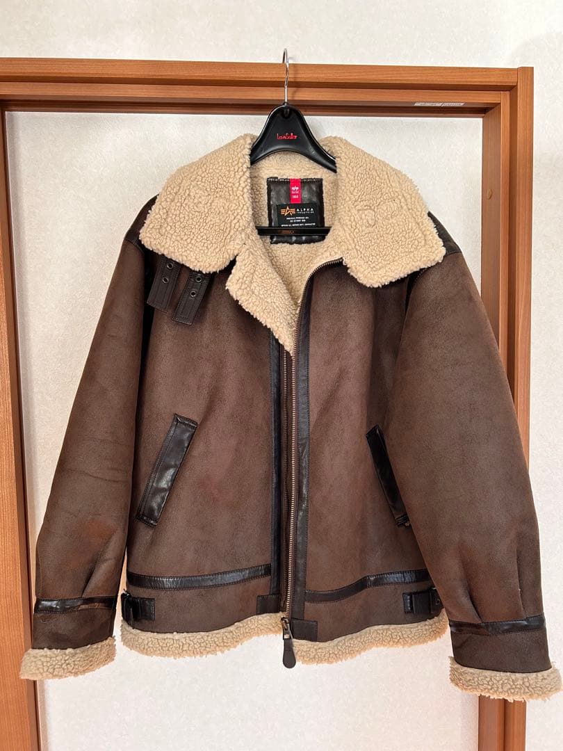 ふゆページ ALPHA INDUSTRIES B-3 フライトジャケット