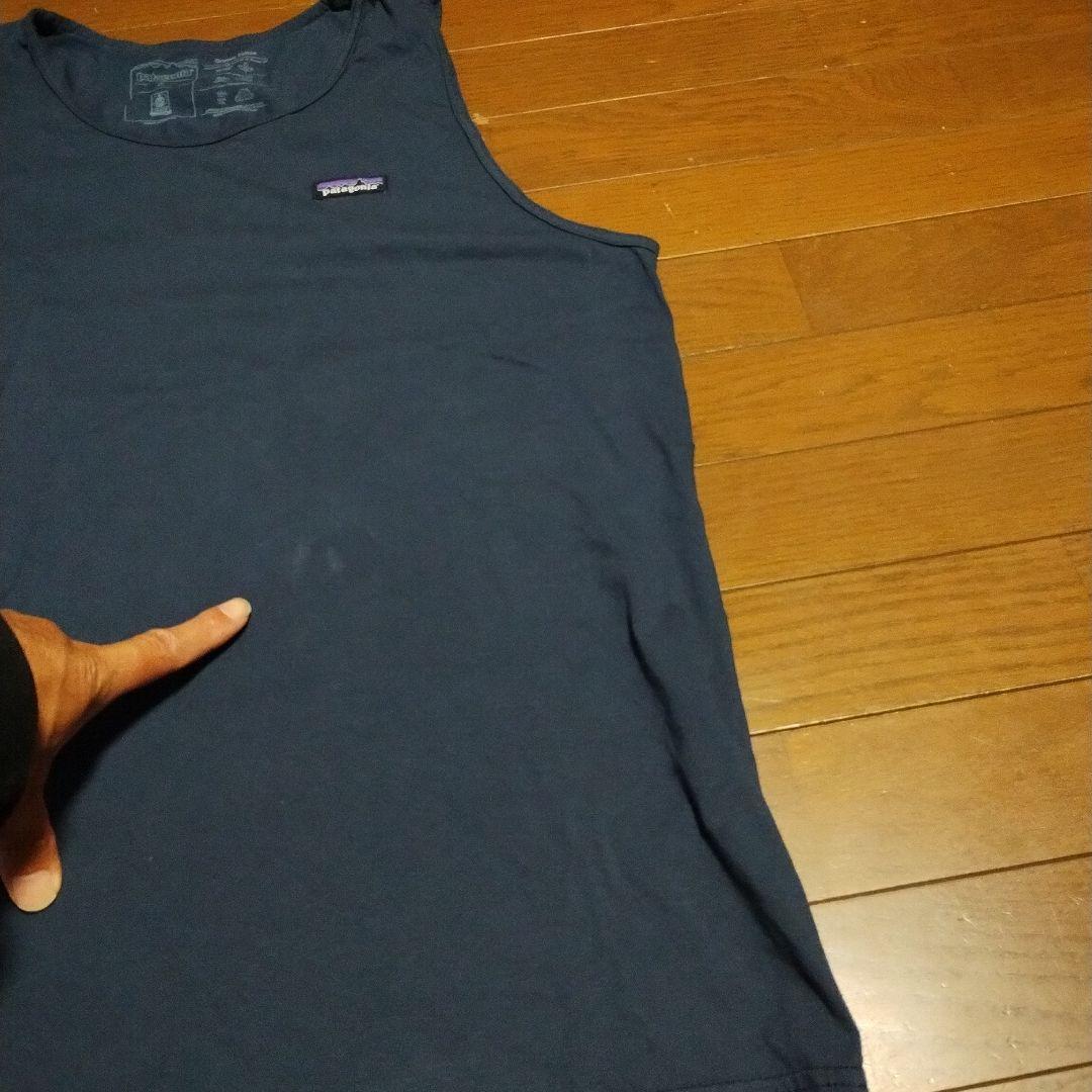 パタゴニア　タンクトップ　Lサイズ　ネイビー