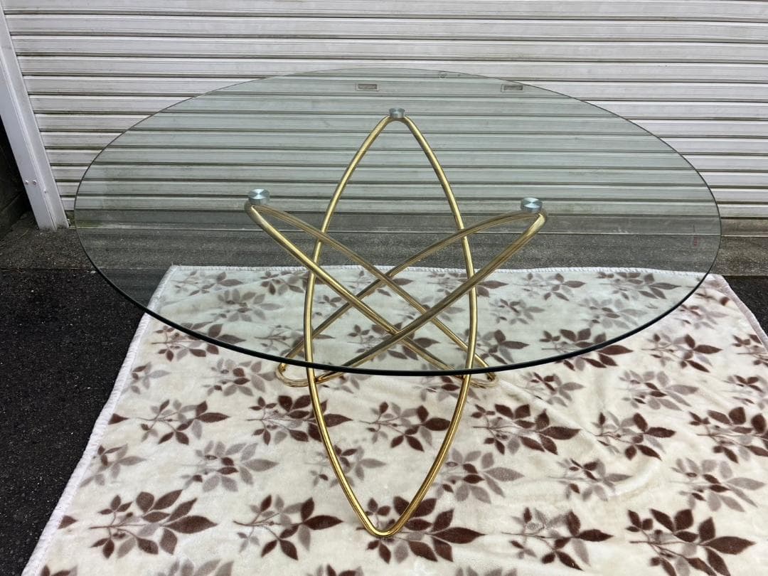 KARE★ダイニングテーブル★ガラステーブル