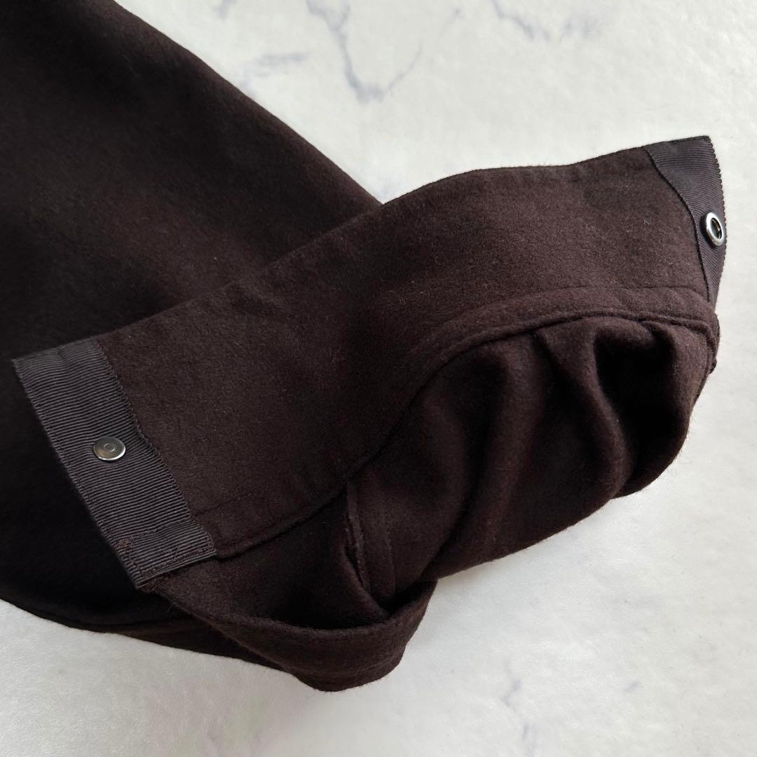 1er Arrondissement 圧縮ウールジャージーミリタリーシャツ