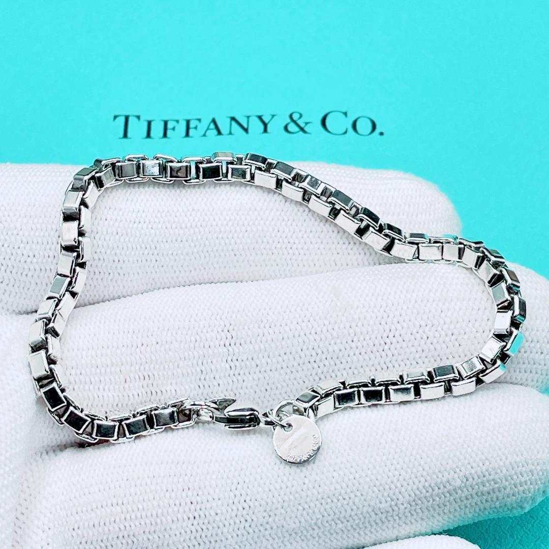 ◇ティファニー◇新品仕上済 ベネチアン ブレスレット Ag 16.4g シルバー