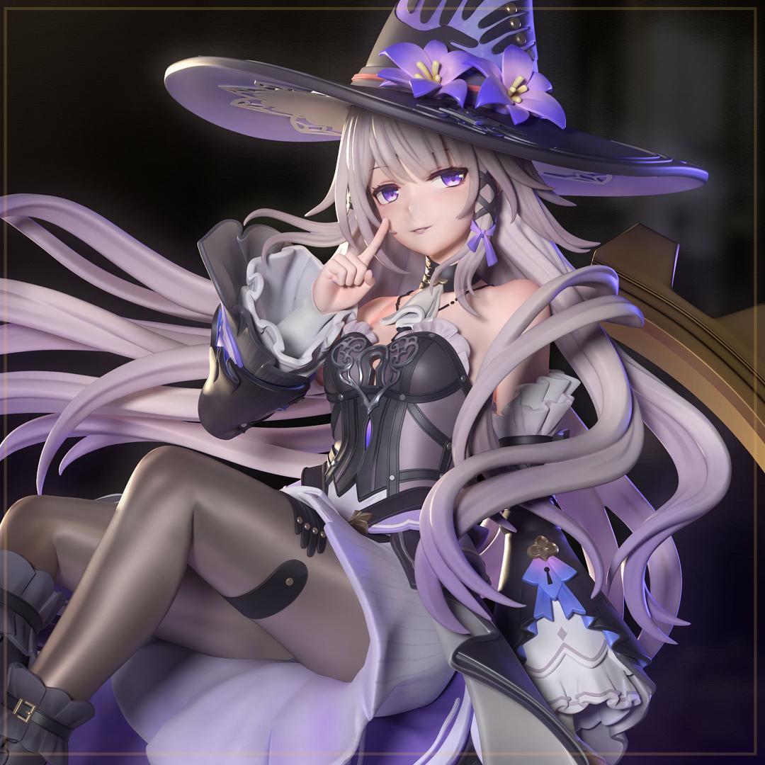 1/7　未塗装 未組立　フィギュア　ガレージキット　ヘルタ 崩壊：スターレイル