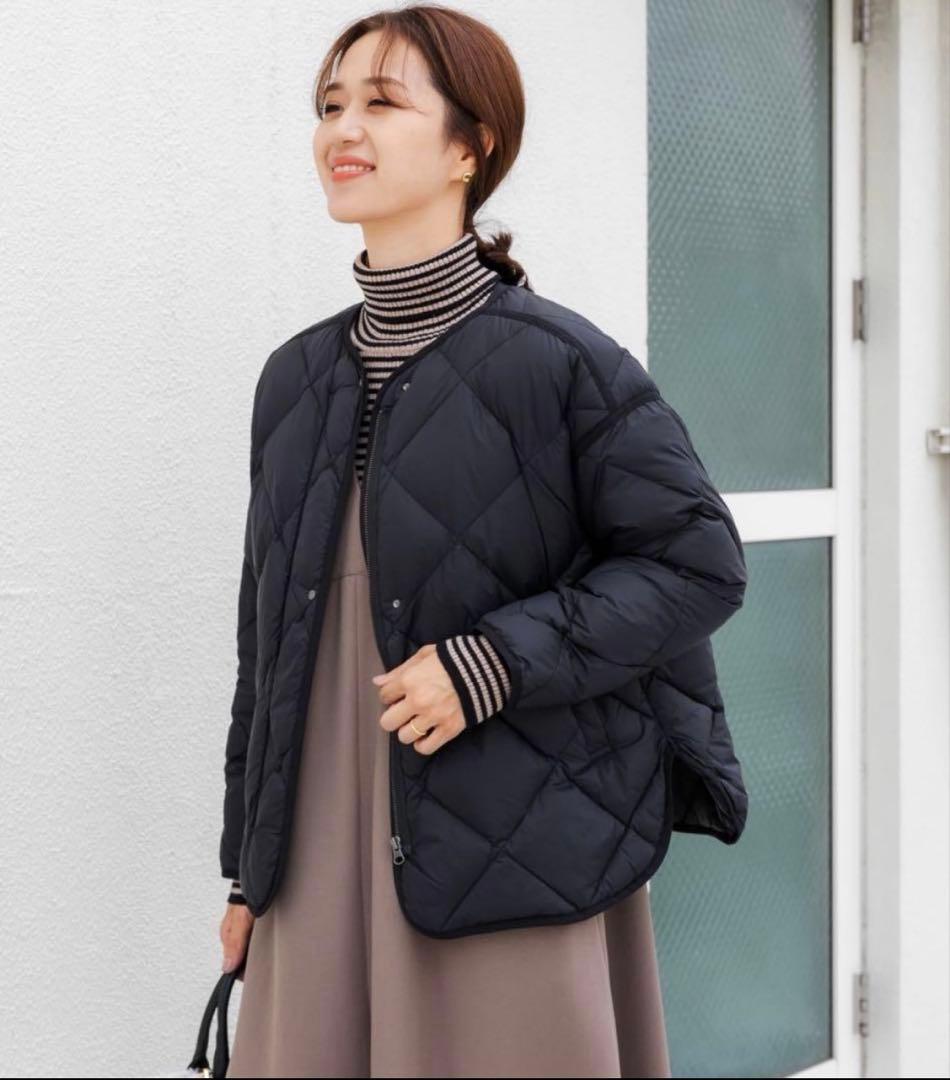 URBAN RESEARCH DOORS ライトダウンキルトショートブルゾン