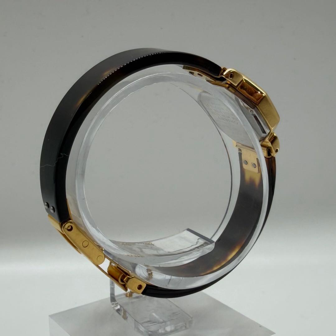 【稼働/新品電池】オリエント ブレイン オクタゴン べっ甲 レディース クォーツ