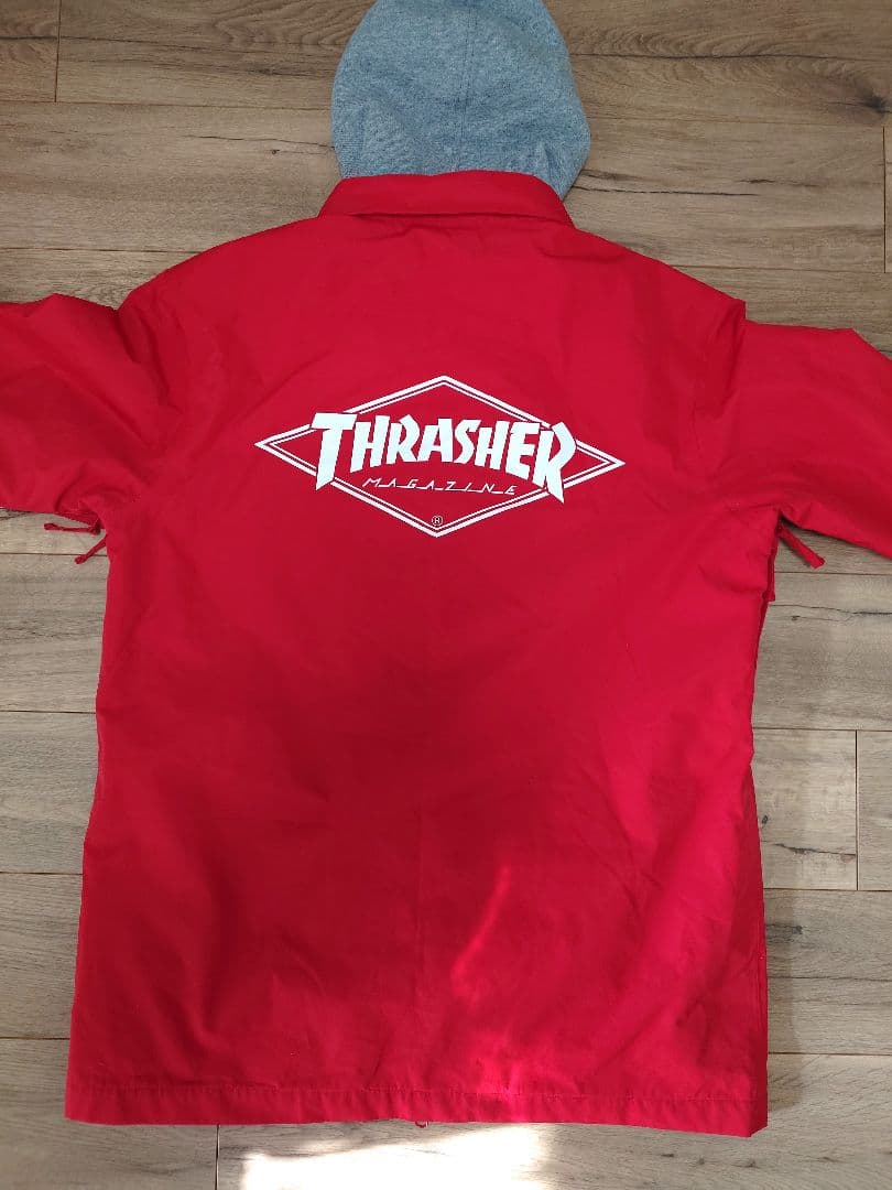 美品 AA HARDWEAR Thrasher スノーボード コーチジャケット