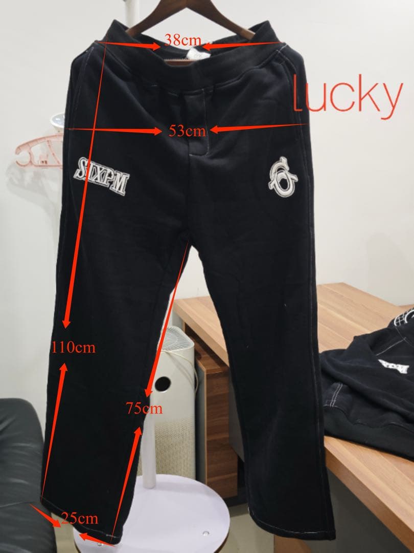 新品 6pm TRUE RELIGION ブラック パーカー セットアップ