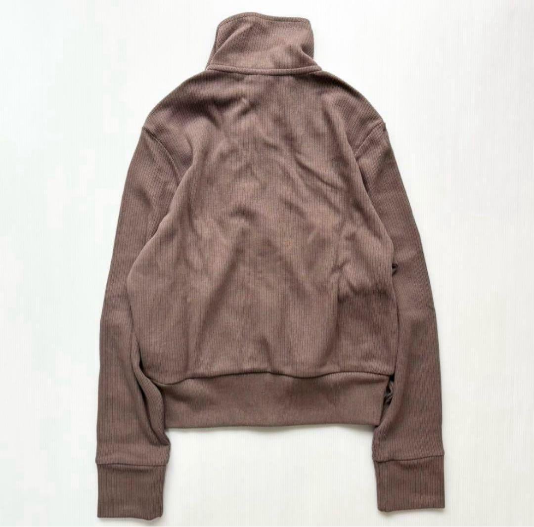 新品　アディダス　adidas KNITTED TOP ニットトップ　　ベージュ