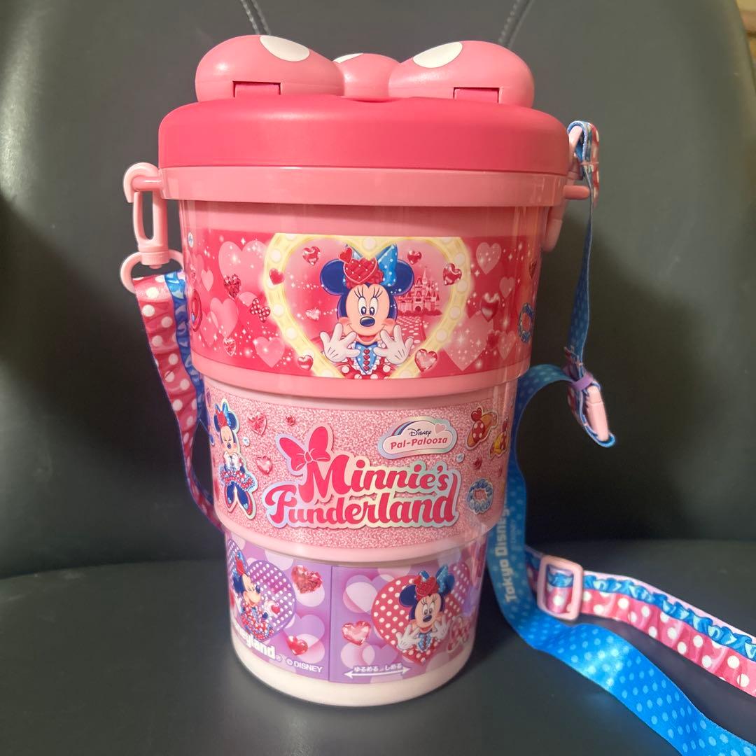 ディズニーパルパルーザ　ミニーポッコーンバケット