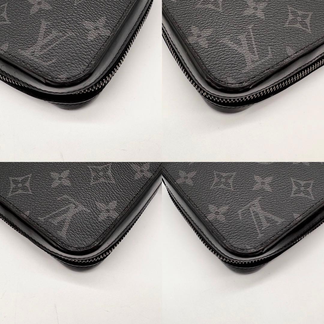 【極美品】ルイヴィトン ジッピーXL 長財布 モノグラム エクリプス