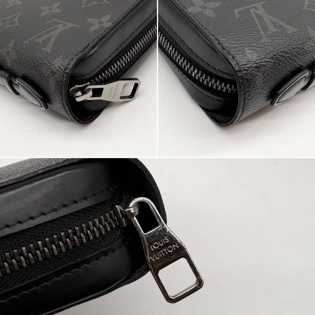 【極美品】ルイヴィトン ジッピーXL 長財布 モノグラム エクリプス