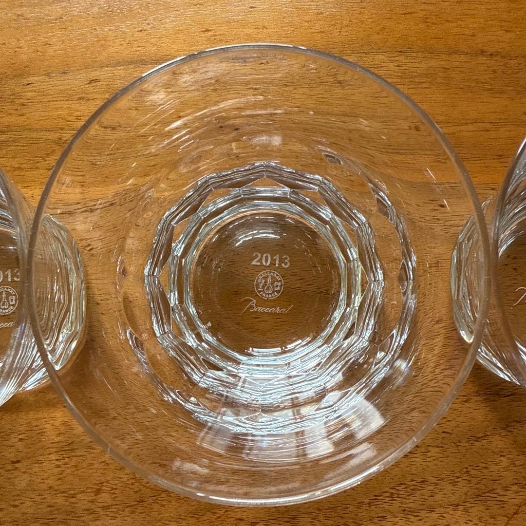 Baccara バカラグラス5点　2014×2個/2013×3個