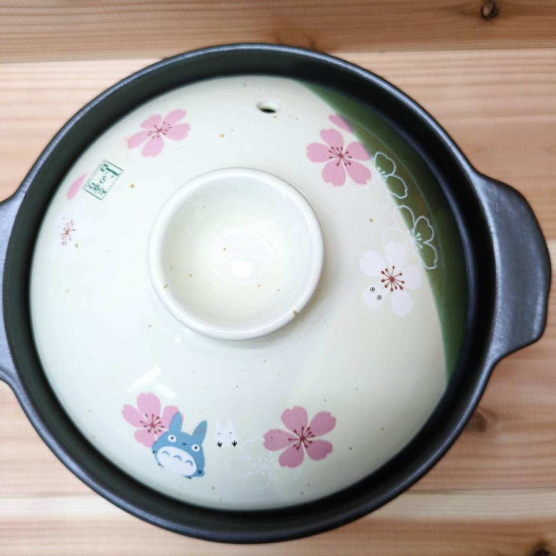 ５点セット　土鍋　とんすい　れんげ　となりのトトロ　陶器　アンティーク　ジブリ