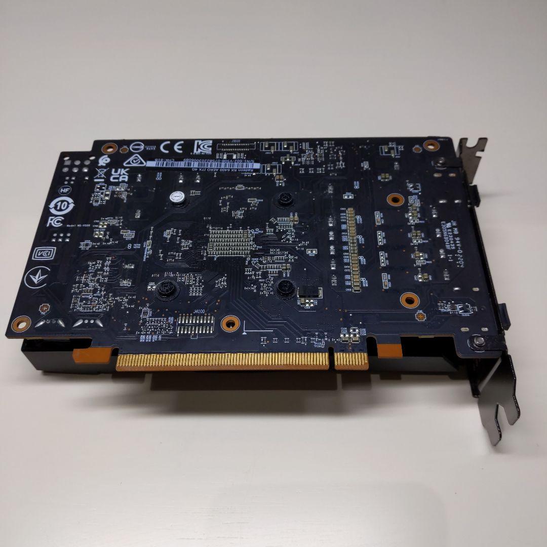MSI AMD Radeon RX 6400 4GB グラフィックボード
