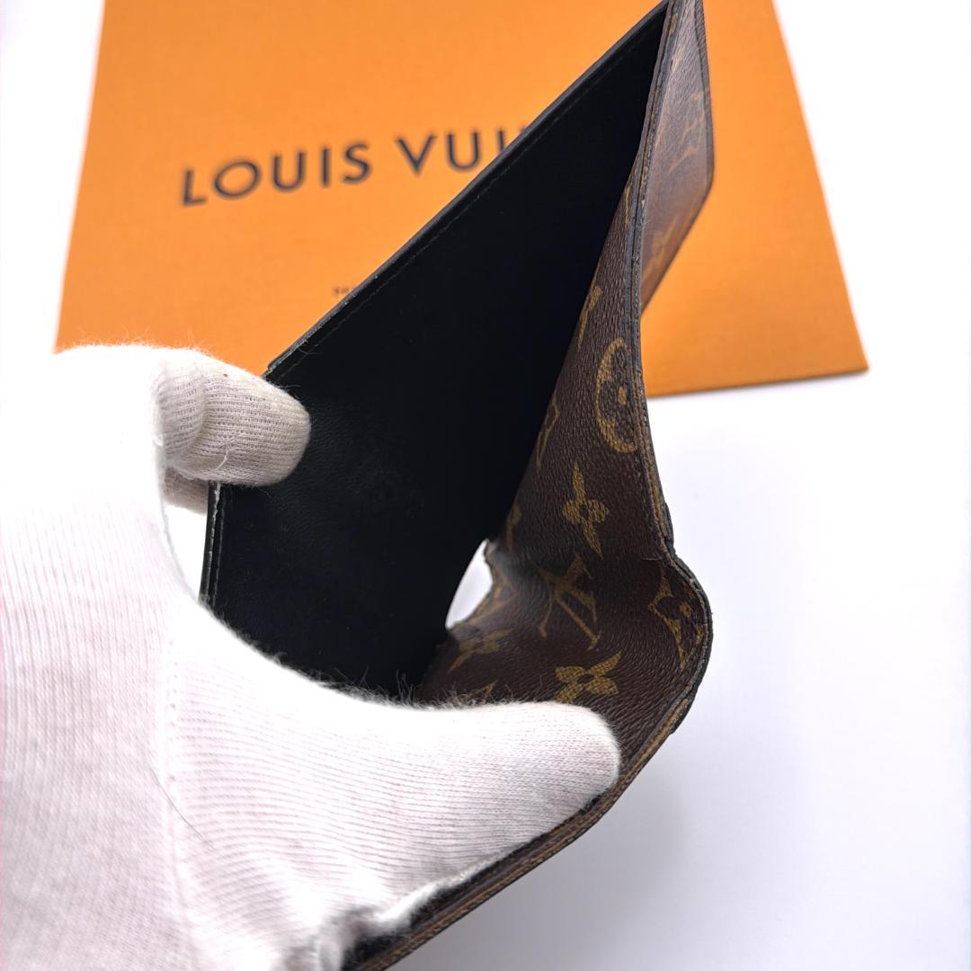 【美品】ルイヴィトン モノグラム マカサー ポルトフォイユ ガスパル