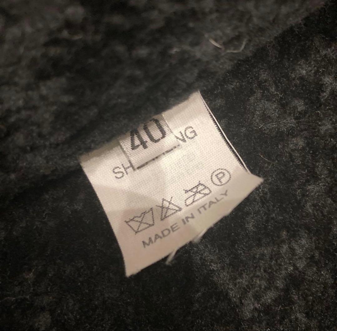 GELLI レザームートン黒サイズ40 SHIPSBEAMSトゥモローランド扱い