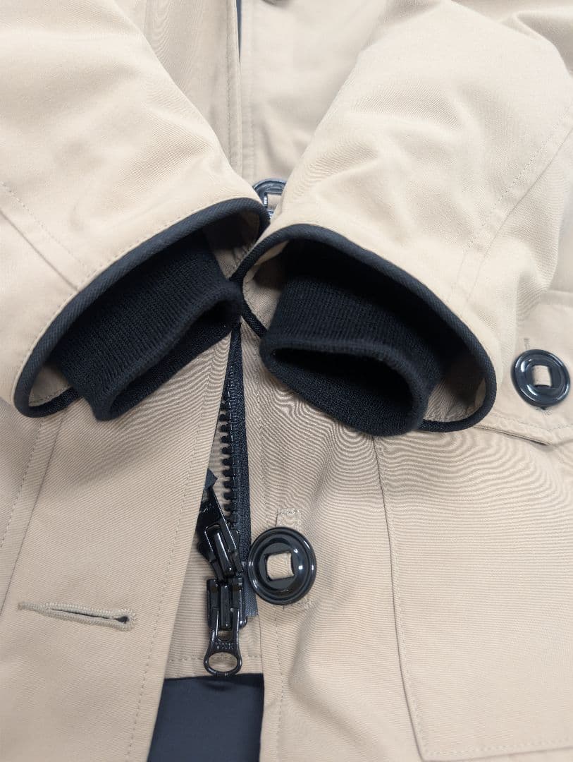 カナダグース　  ダウン　ブロンテ　パーカー　タン