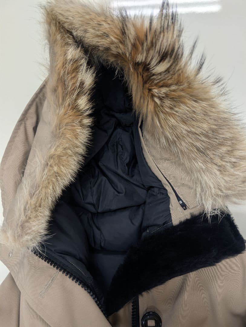 カナダグース　  ダウン　ブロンテ　パーカー　タン