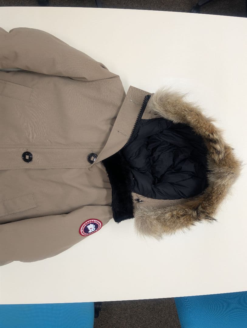 カナダグース　  ダウン　ブロンテ　パーカー　タン