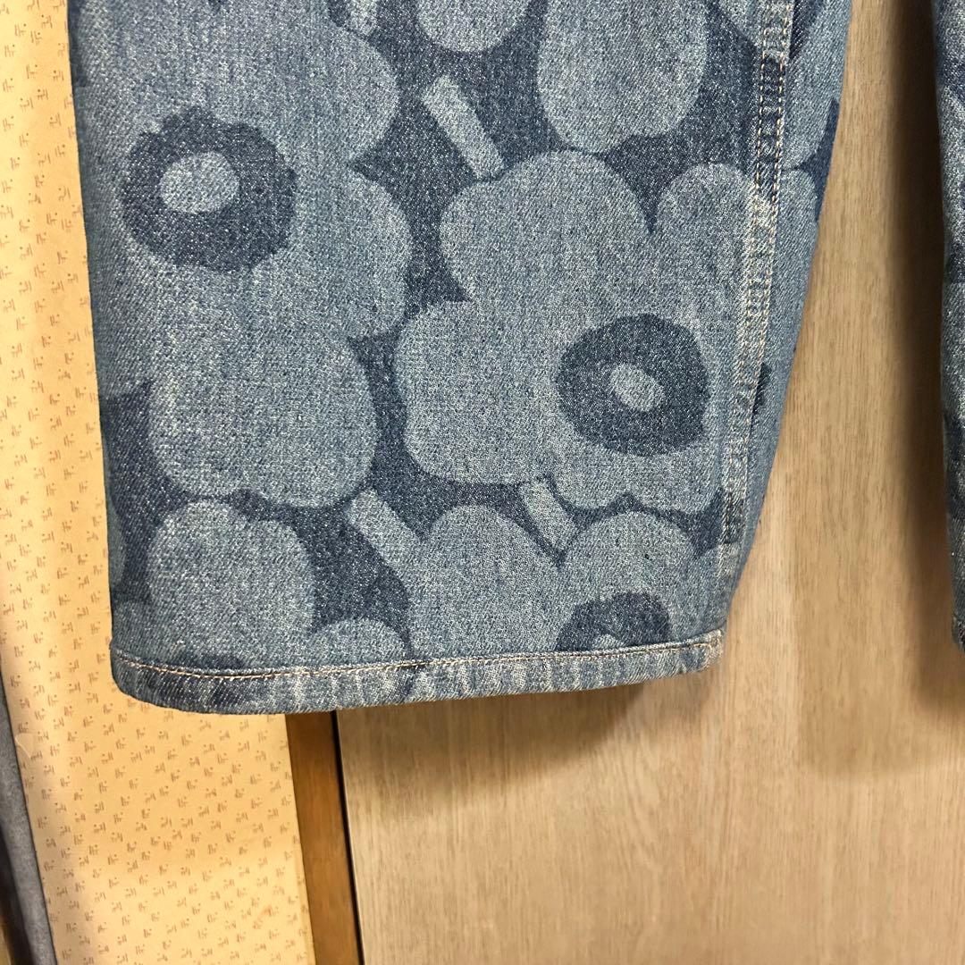 marimekko Maridenim Loose Unikko ジーンズ 26