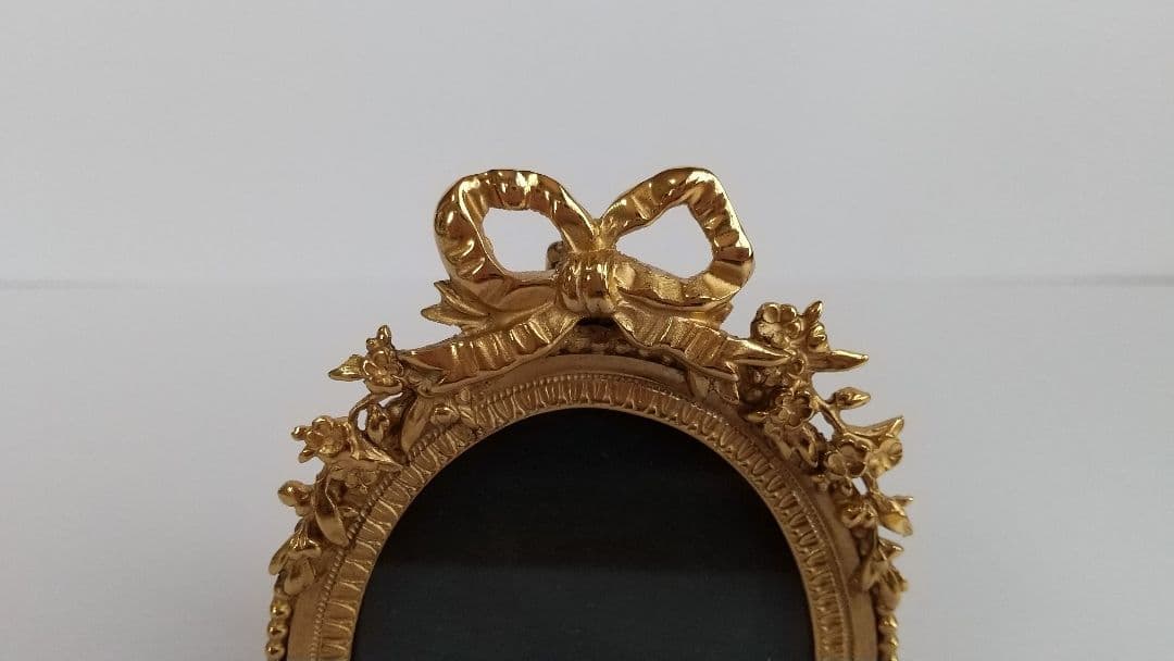 【美品】Elias  リボンフラワー  フォトフレーム③