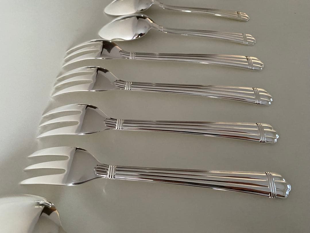 Christofle クリストフル シルバープレート アリア 5種計20pcs