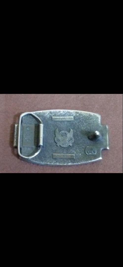 ベルト　バックル　I WILL GIVE UP MY GUN