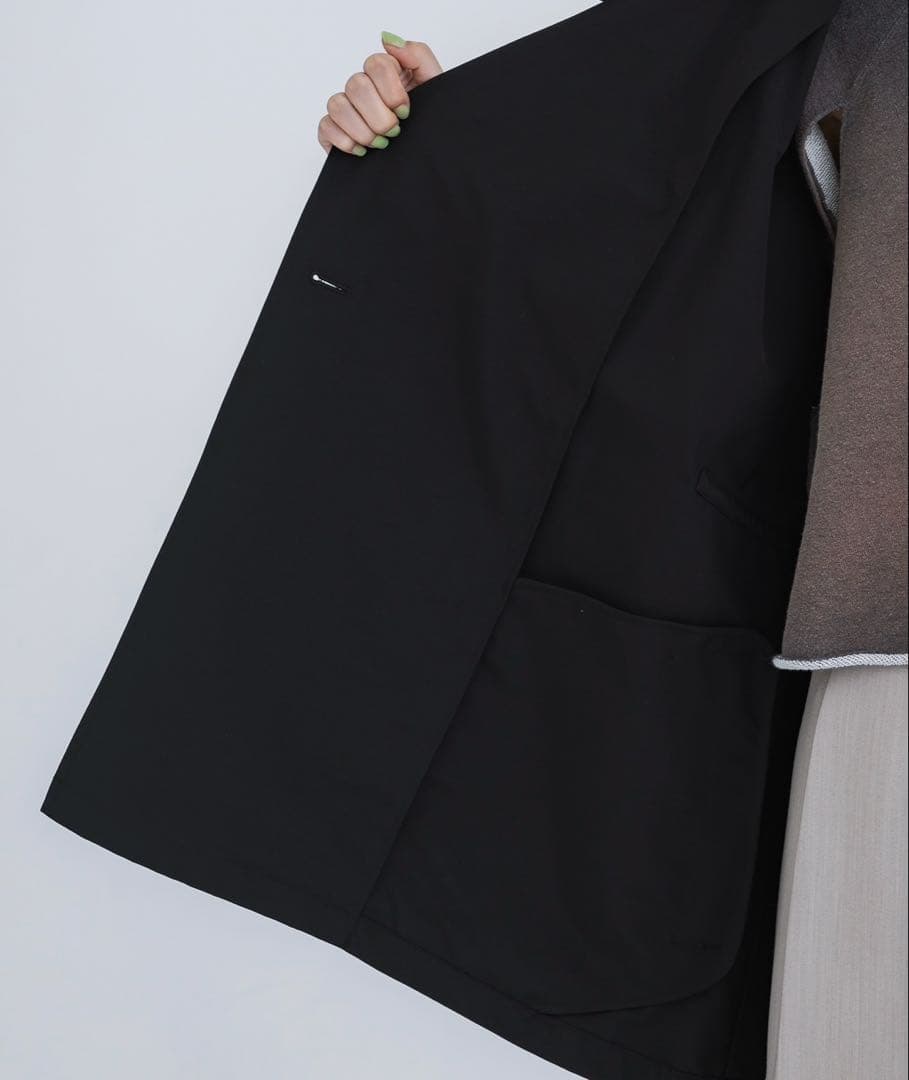 VACHEMENT ヴァシュモン　リサイクルシェルタフタショートトレンチ