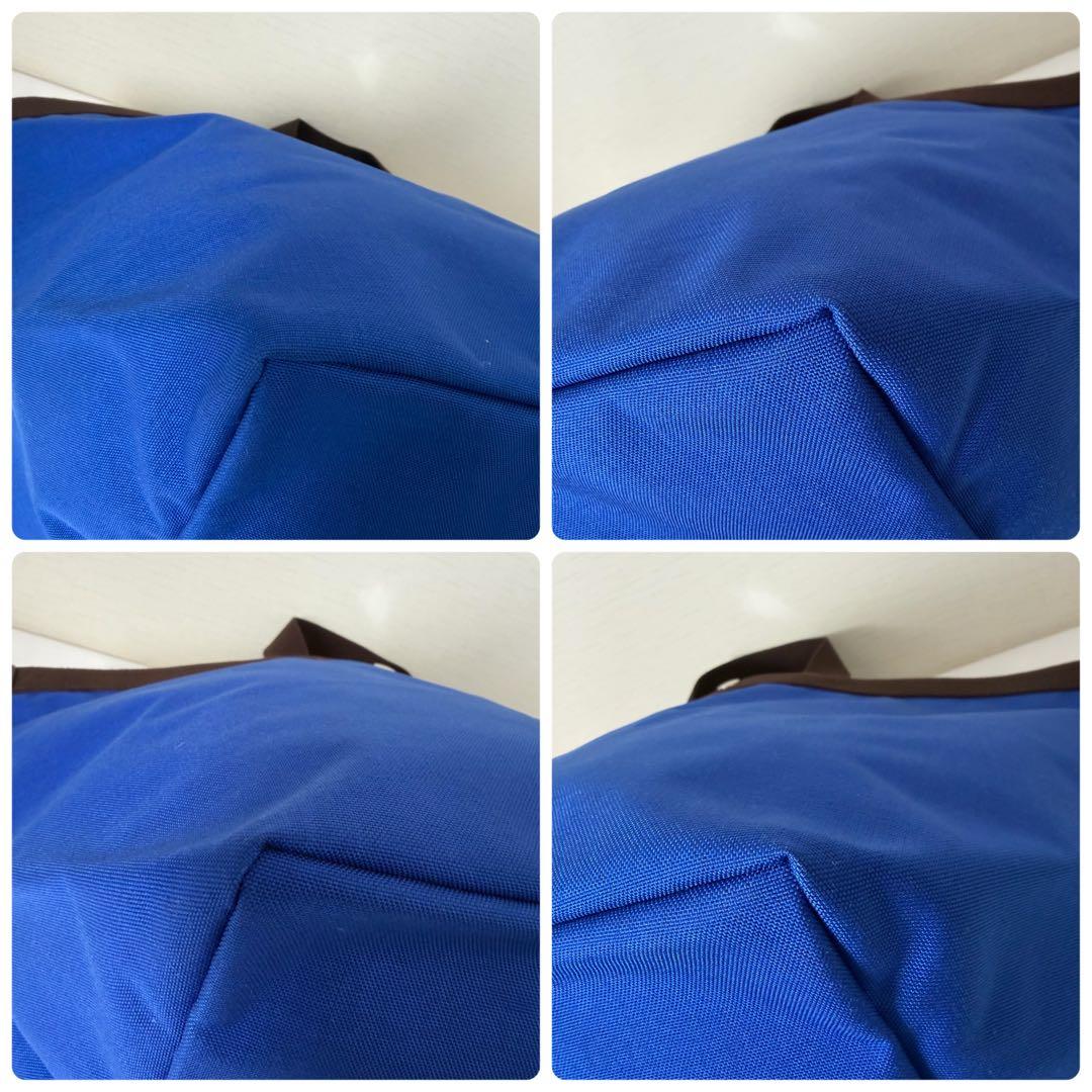 【美品】エルベシャプリエ 725C 舟型トートL コーデュナイロン アンディゴ