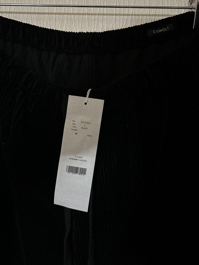 COMOLI ドローストリングパンツ(25aw)