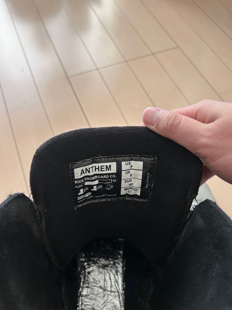 RIDE ANTHEM スノーボードブーツ BOA 27cm