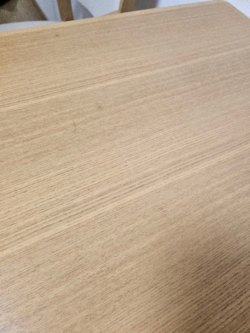 ニトリ木製ダイニングテーブルと椅子2脚セット