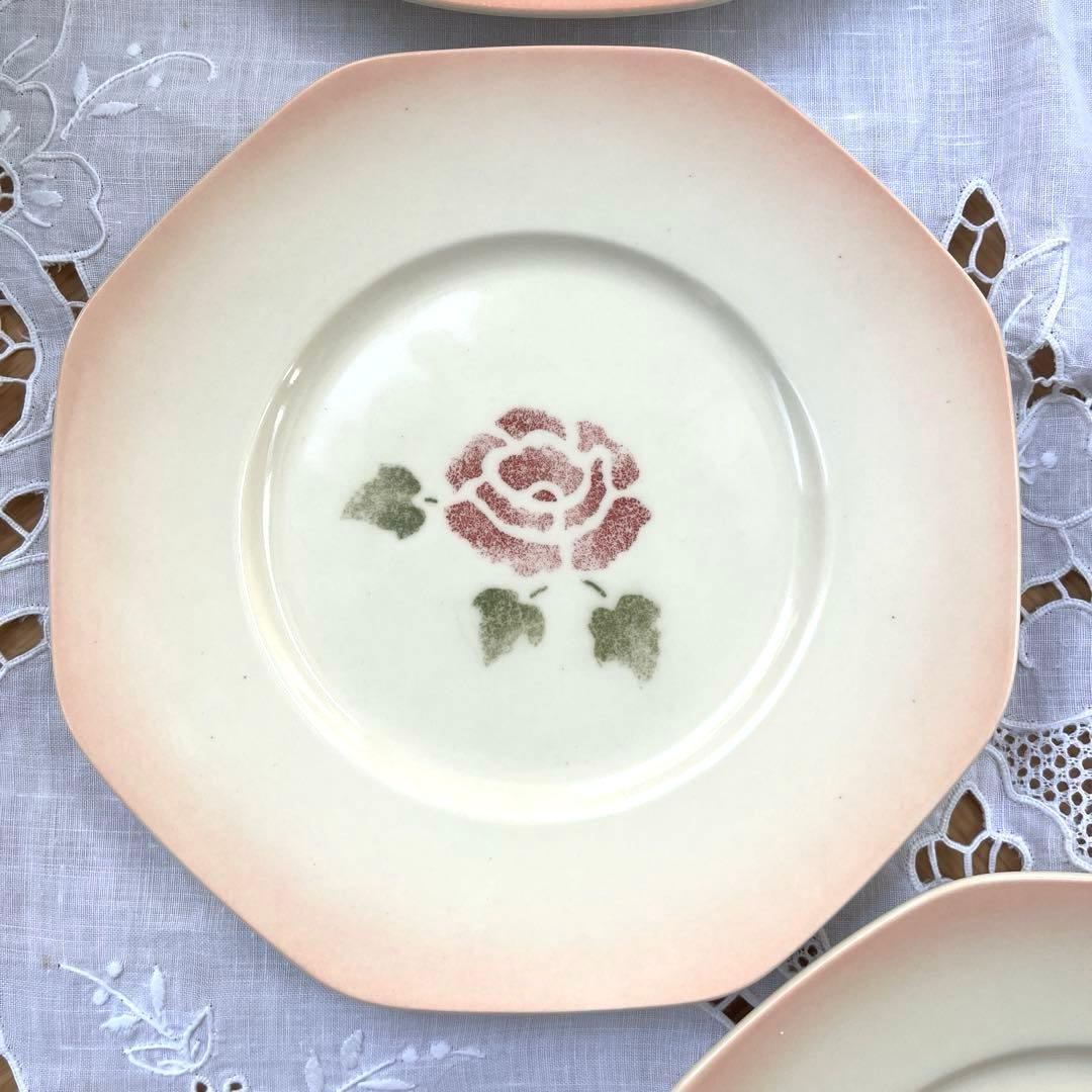 【未使用】Manyマニーローズ♥ケーキプレート 5枚セット