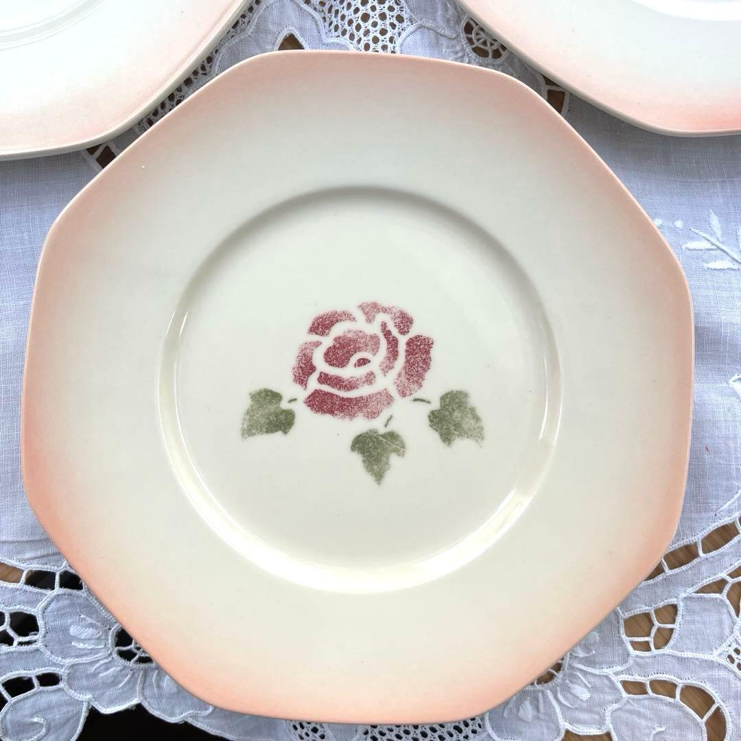 【未使用】Manyマニーローズ♥ケーキプレート 5枚セット