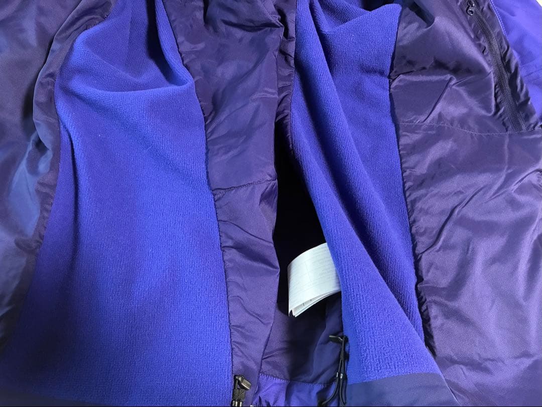 アークテリクス　アトムLTフーディー　メンズs ブルー　atomlthoody