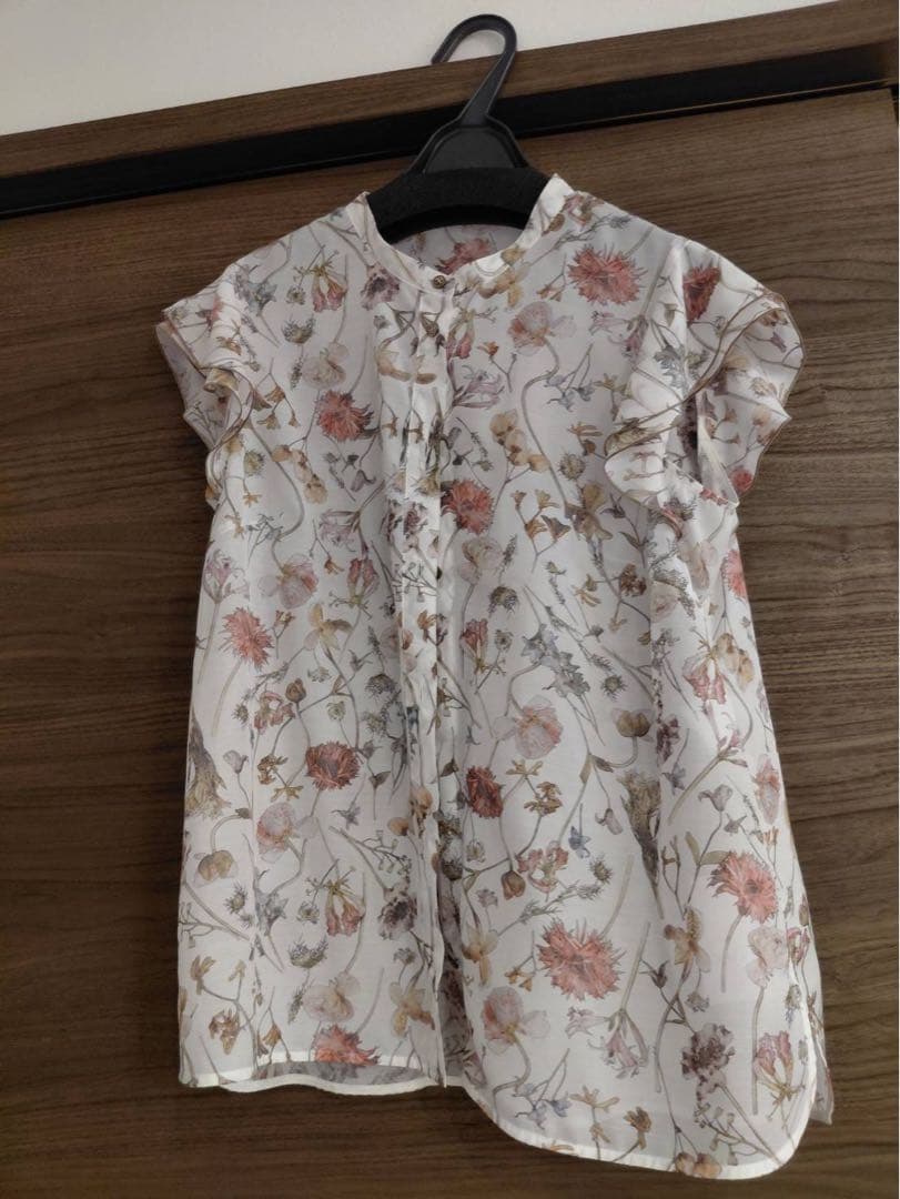 【最終値下】アナイ　花柄ブラウス