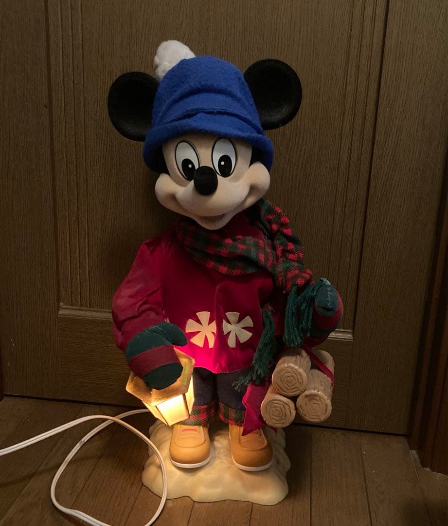 最終セール❗️アンティーク❤︎ディズニー❤︎クリスマスミッキー❤︎音楽とライト点灯