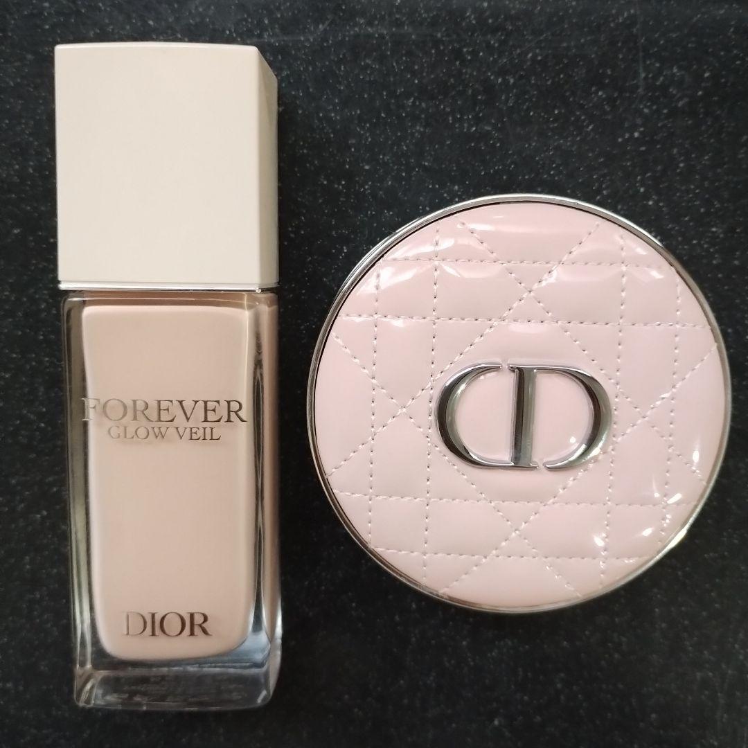 Dior フォーエヴァーイドラグロウクッション1N＆フォーエヴァーグロウヴェール