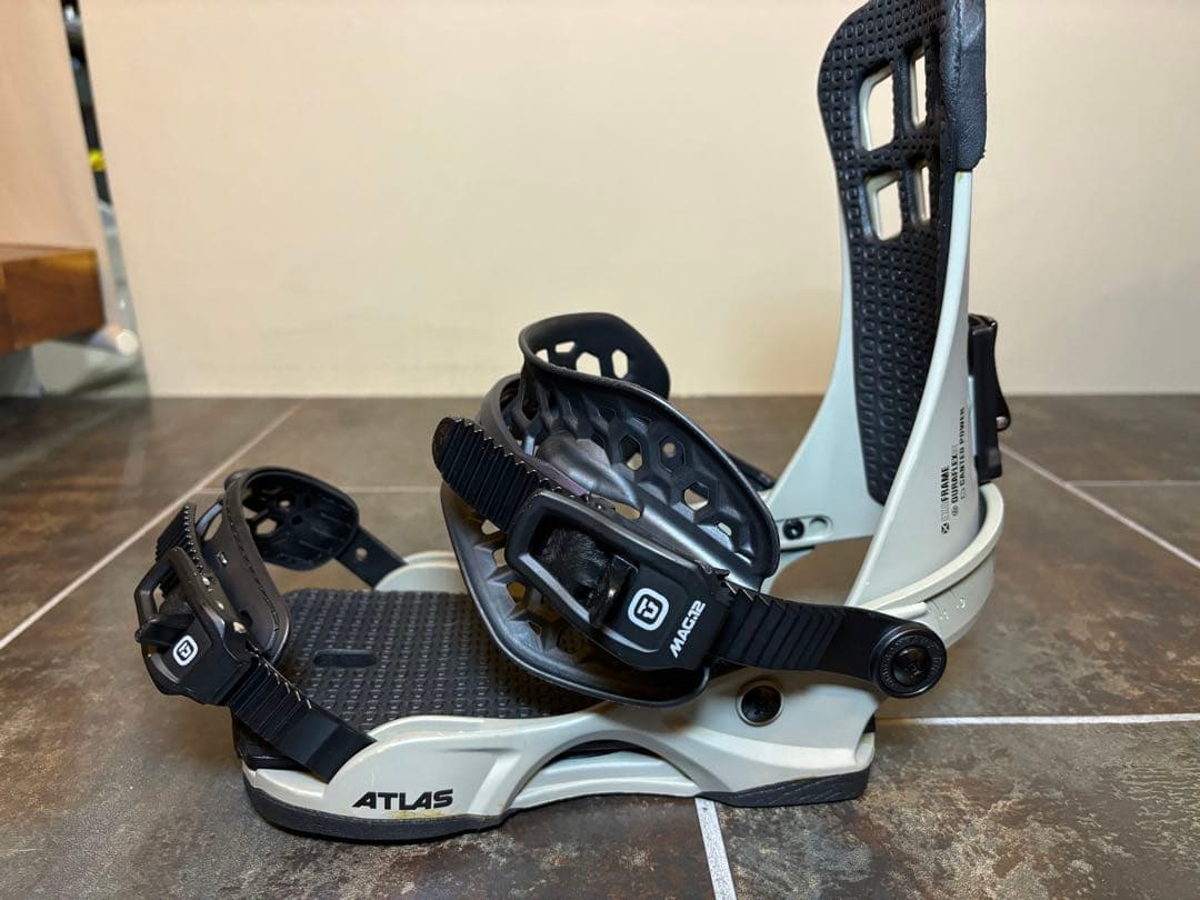 UNION スノーボード ビンディング グレー/ブラック