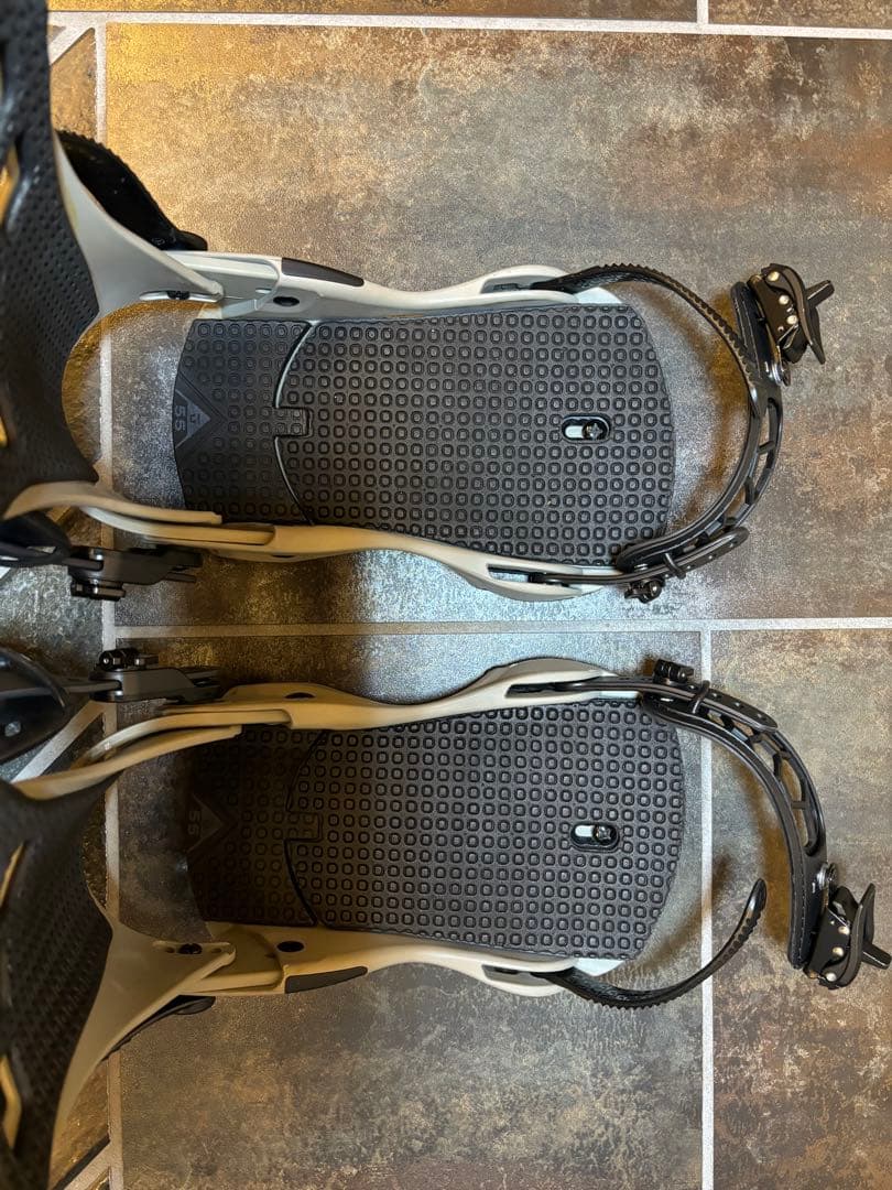 UNION スノーボード ビンディング グレー/ブラック