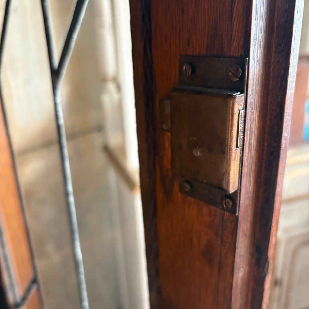 英国アンティーク　ブックラック　キャビネット　本棚　イギリス　ヴィンテージ