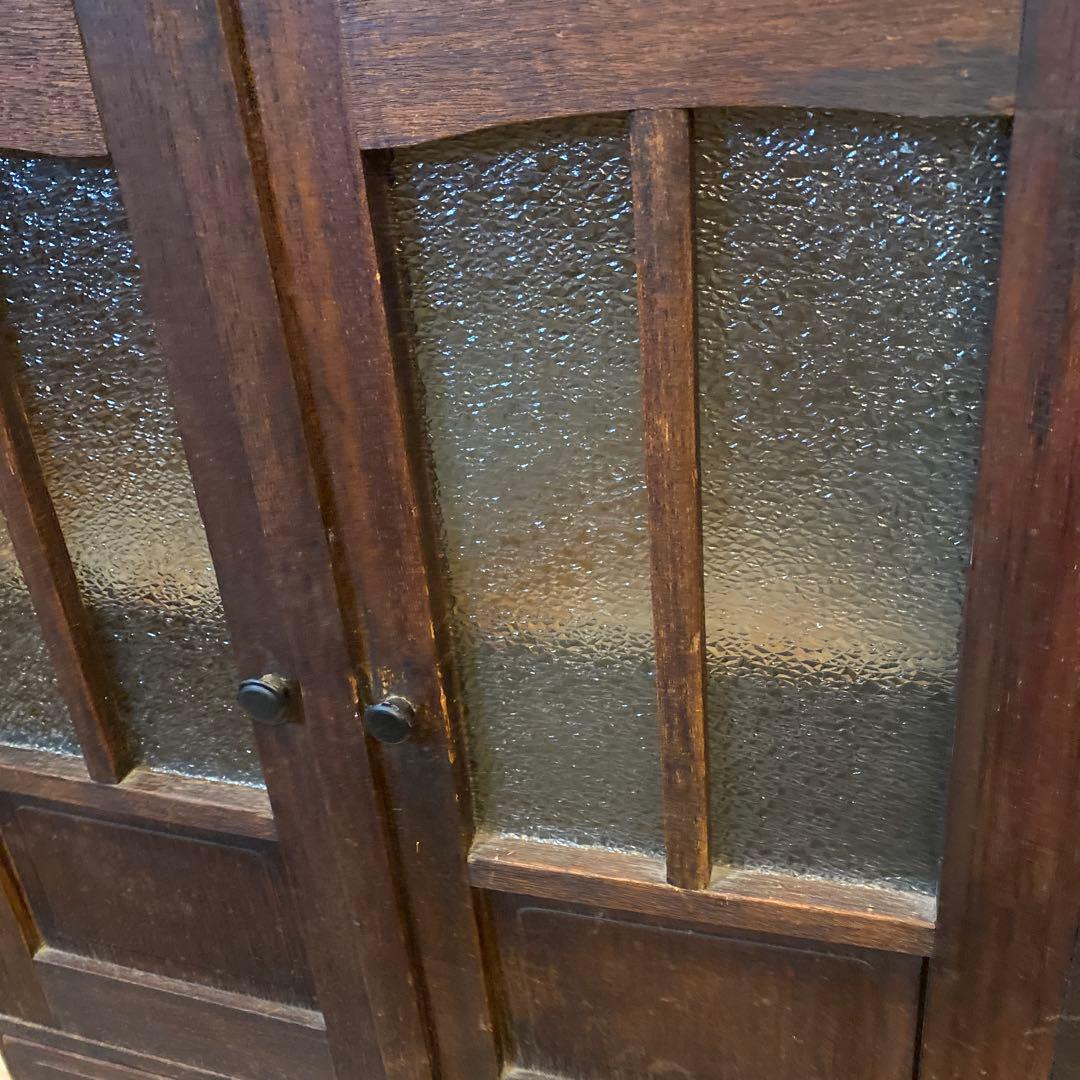 古道具 箪笥 茶箪笥 アンティークキャビネット　本棚　ラック