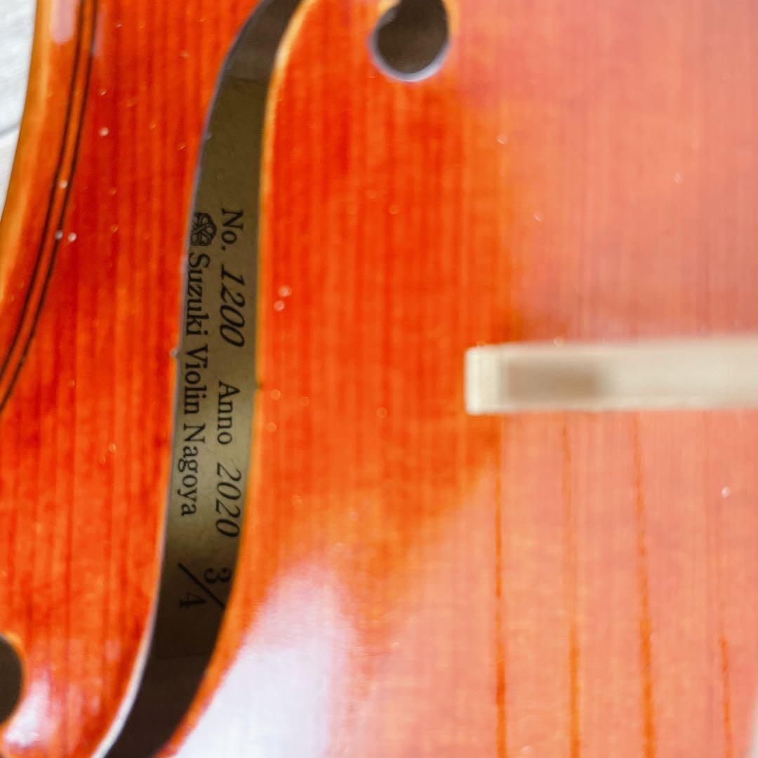 SUZUKI No.1200 3/4 2020 エターナル バイオリン 虎杢