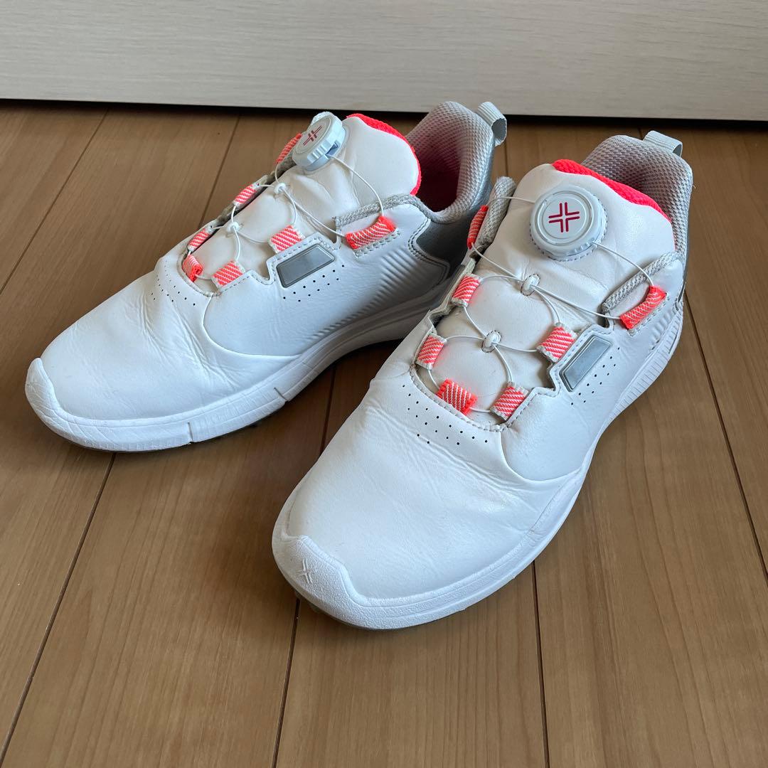 PAYNTR X 003 FF WO ゴルフシューズ ホワイト/ピンク　23.5