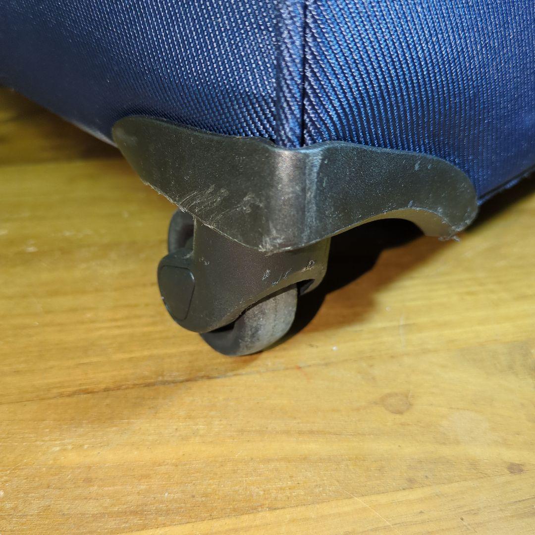 美品！Samsoniteサムソナイト ネイビー 57L ソフト キャリーケース