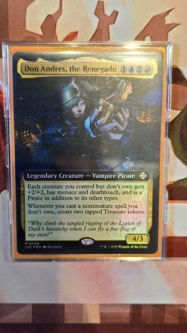 mtg 反逆者、ドン・アンドレ 統率者デッキ