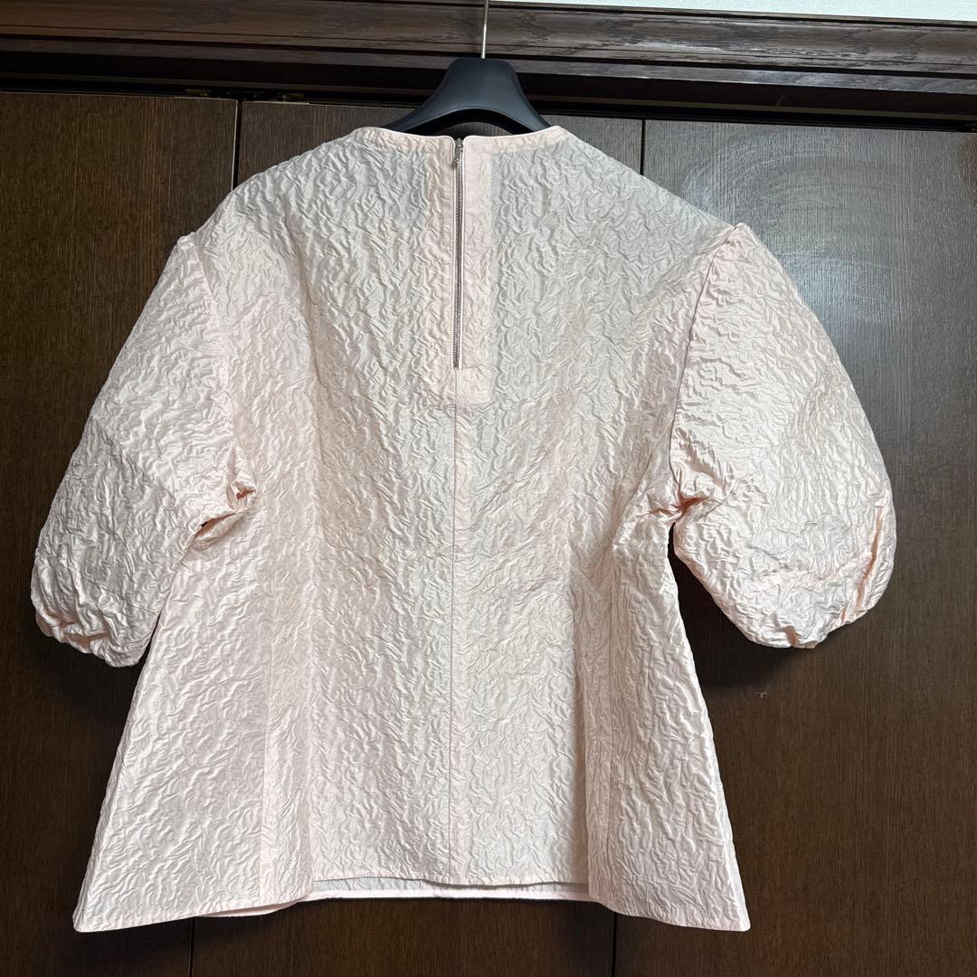 tea.　新品未使用ドロワーパフスリーブトップス 36 ピンク