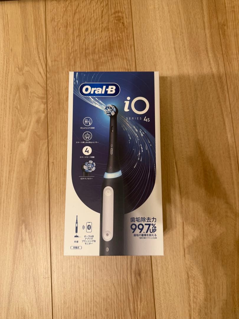 ブラウン Oral-B iO4S 電動歯ブラシ マットブラック