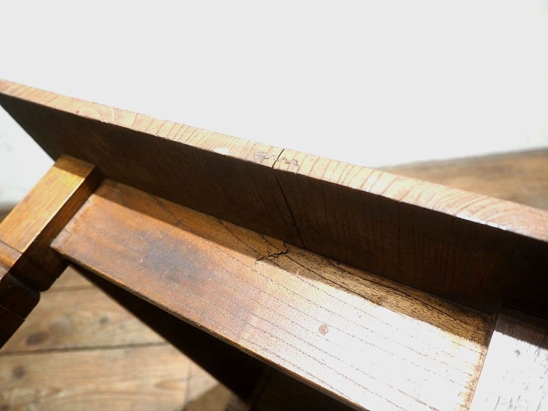 1381 レトロなローテーブル　文机　陳列台　展示台　テレビ台　アンティーク