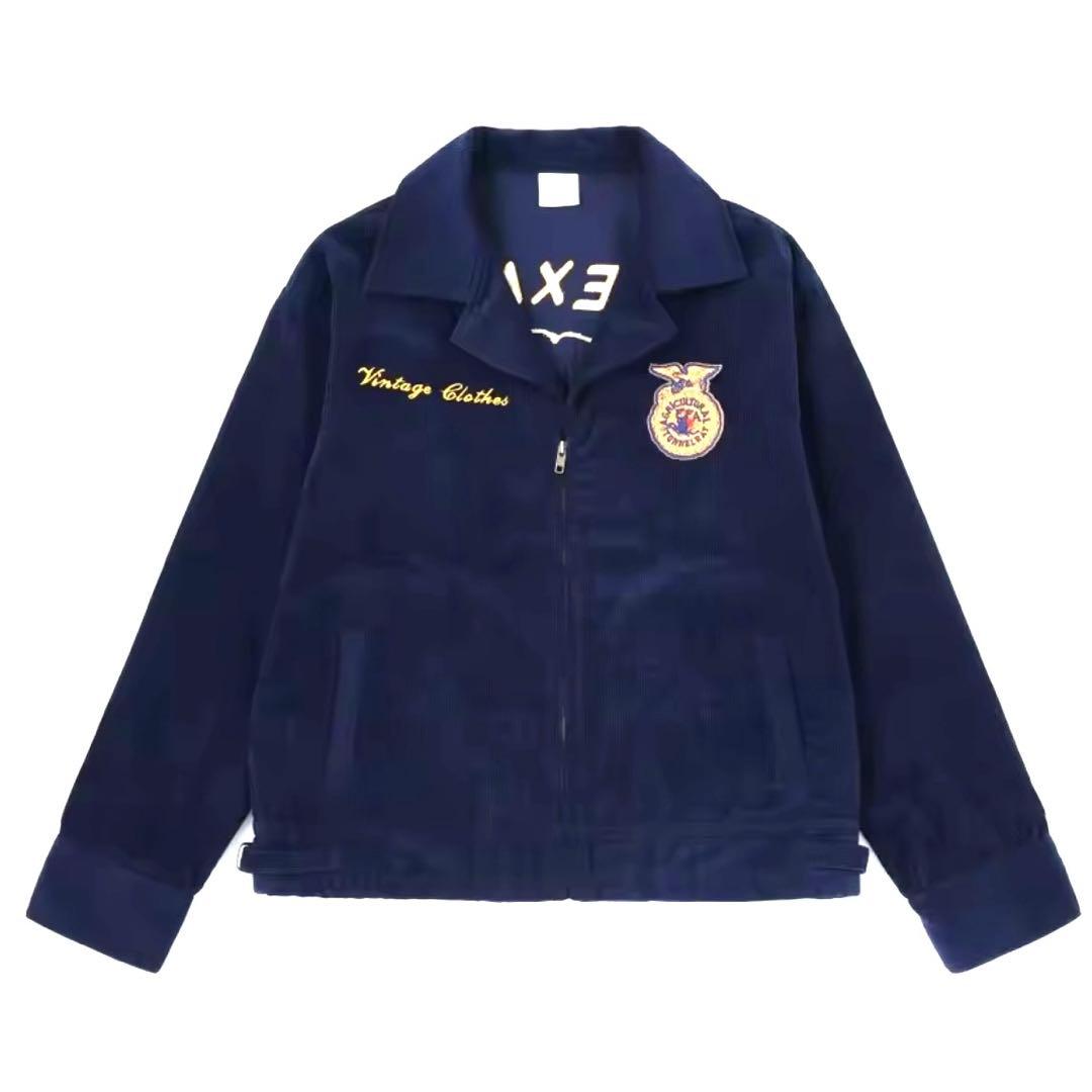#76XLサイズ FFA JACKET ジャケット 新品未使用 ネイビー即日発送